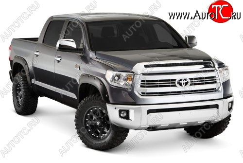 14 099 р. Накладки на колёсные арки BUSHWACKER  Toyota Tundra  XK50 (2007-2013) дорестайлинг, 1-ый рестайлинг (Неокрашенные)  с доставкой в г. Новочеркасск