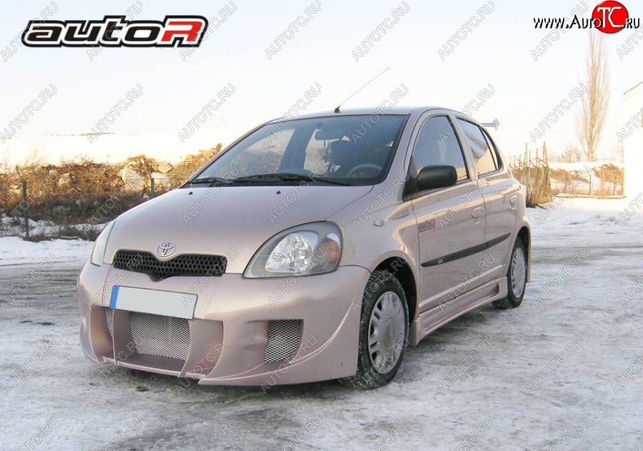 24 999 р. Передний бампер EVO Toyota Yaris XP10 хэтчбэк 5 дв. (1999-2005)  с доставкой в г. Новочеркасск