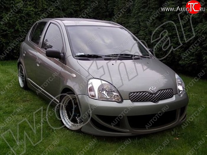 24 999 р. Передний бампер R1 Toyota Yaris XP10 хэтчбэк 5 дв. (1999-2005)  с доставкой в г. Новочеркасск