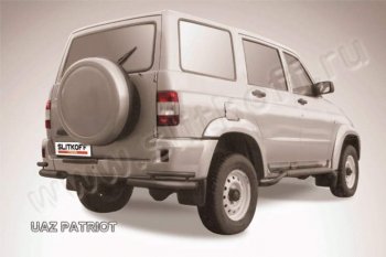 Уголки d76+d42 двойные Уаз (uaz) Патриот (Patriot)  3163 5 дв. (2005-2013) 3163 5 дв. дорестайлинг