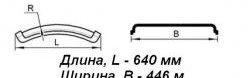 1 139 р. Крыло-щиток прямое Master-Plast Freightliner Columbia (2000-2024)  с доставкой в г. Новочеркасск. Увеличить фотографию 2