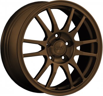 Кованый диск Slik classik R16x6.5 Коньячная бронза. Глянец (BRZCGN) 6.5x16 Lifan Myway (2016-2025) 5x114.3xDIA60.1xET45.0