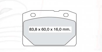 419 р. Колодка переднего дискового тормоза DAFMI INTELLI Лада 2106 (1975-2005)  с доставкой в г. Новочеркасск. Увеличить фотографию 2