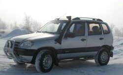 5 999 р. Пластиковый шноркель DM-Kit Chevrolet Niva 2123 дорестайлинг (2002-2008) (Неокрашенный)  с доставкой в г. Новочеркасск. Увеличить фотографию 6