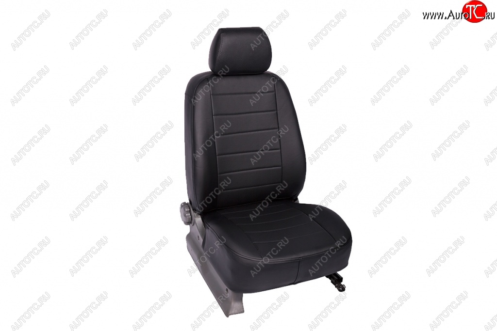 6 249 р. Чехлы для сидений SeiNtex (экокожа, черные) Nissan Almera Classic седан B10 (2006-2013)  с доставкой в г. Новочеркасск