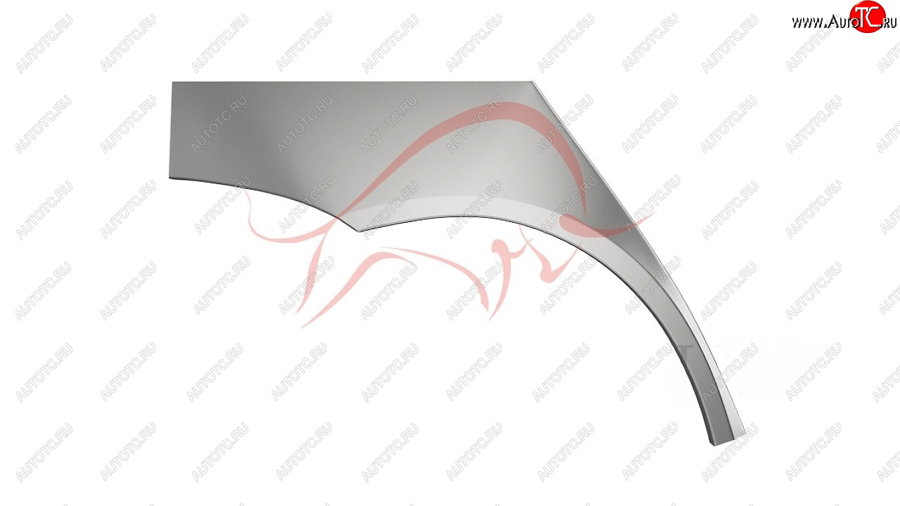 2 189 р. Правая задняя ремонтная арка (внешняя) Wisentbull Лада Приора 2170 седан дорестайлинг (2007-2014)  с доставкой в г. Новочеркасск