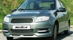 5 199 р. Передний бампер Nika-Sport Лада Гранта 2191 лифтбэк дорестайлинг  (2013-2017) (Неокрашенный)  с доставкой в г. Новочеркасск. Увеличить фотографию 3