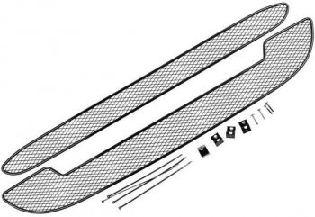 Сетка в воздухозаборник бампера Cross Arbori (10 мм) Лада Калина 2194 универсал (2014-2018) ()