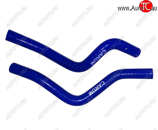 939 р. Патрубки радиатора печки (силикон) CARUM Лада XRAY (2016-2022) (комплект 2 шт.)  с доставкой в г. Новочеркасск