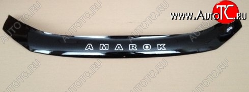 999 р. Дефлектор капота Russtal Volkswagen Amarok дорестайлинг (2009-2016)  с доставкой в г. Новочеркасск