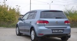 1 199 р. Защитная накладка на задний бампер RA Volkswagen Golf 6 хэтчбэк 5 дв. (2008-2014)  с доставкой в г. Новочеркасск. Увеличить фотографию 2