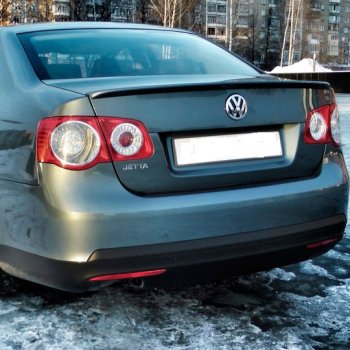 3 399 р. Лип спойлер АВТОКРАТ Volkswagen Jetta A5 седан (2005-2011) (Неокрашенный)  с доставкой в г. Новочеркасск. Увеличить фотографию 2