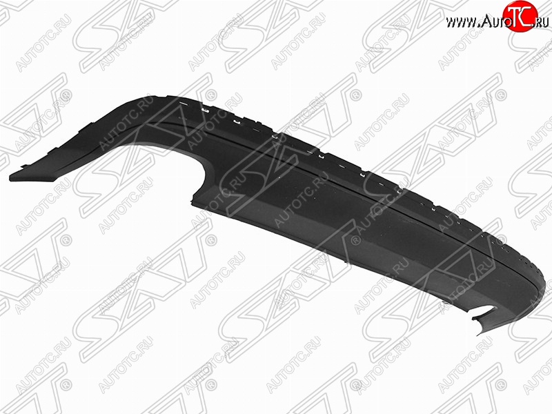 1 869 р. Накладка заднего бампера SAT  Volkswagen Jetta  A6 (2011-2015) седан дорестайлинг (Неокрашенная)  с доставкой в г. Новочеркасск