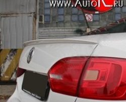 4 649 р. Лип спойлер Sport  Volkswagen Jetta  A6 (2011-2015) седан дорестайлинг (Неокрашенный)  с доставкой в г. Новочеркасск. Увеличить фотографию 1