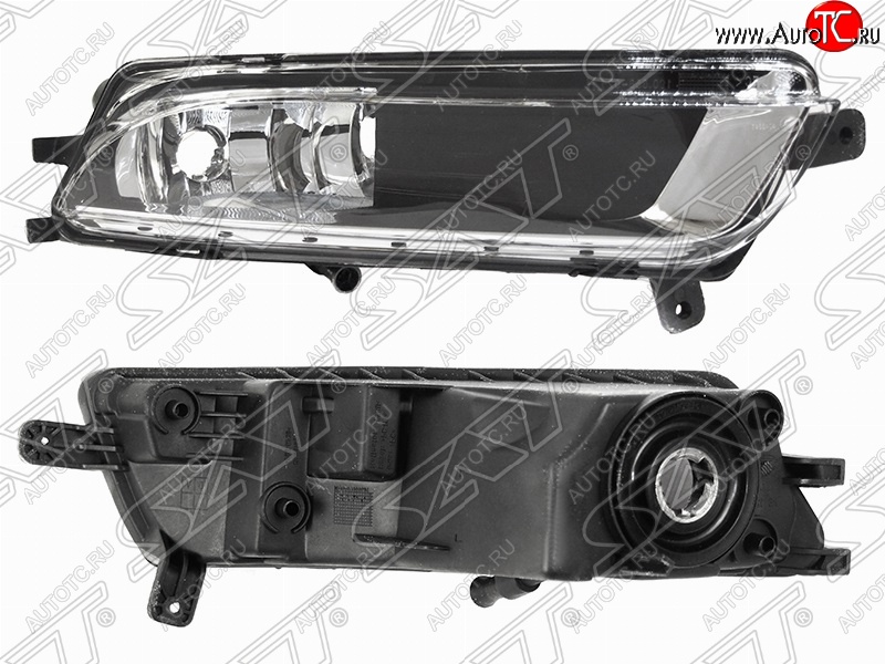 2 989 р. Правая противотуманная фара SAT  Volkswagen Passat CC  рестайлинг (2012-2016)  с доставкой в г. Новочеркасск