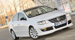 3 449 р. Накладка на передний бампер R-Line Volkswagen Passat B6 седан (2005-2011)  с доставкой в г. Новочеркасск. Увеличить фотографию 1