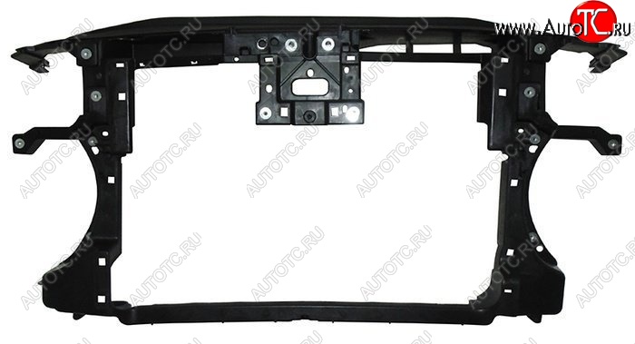 7 299 р. Рамка радиатора (телевизор) (дизель) SAT  Volkswagen Passat  B7 (2010-2015) седан, универсал (Неокрашенная)  с доставкой в г. Новочеркасск