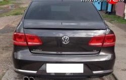 4 649 р. Лип спойлер Sport  Volkswagen Passat  B7 (2010-2015) седан (Неокрашенный)  с доставкой в г. Новочеркасск. Увеличить фотографию 2