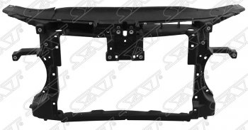 8 899 р. Рамка радиатора (телевизор) (рестайлинг) SAT  Volkswagen Passat CC  дорестайлинг (2008-2012) (Неокрашенная)  с доставкой в г. Новочеркасск. Увеличить фотографию 1