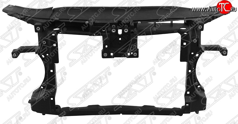 8 899 р. Рамка радиатора (телевизор) (рестайлинг) SAT  Volkswagen Passat CC  дорестайлинг (2008-2012) (Неокрашенная)  с доставкой в г. Новочеркасск