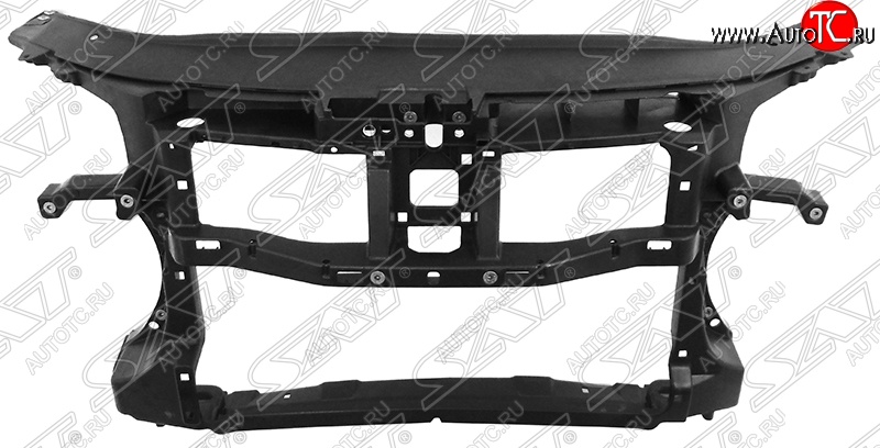 6 249 р. Рамка радиатора (телевизор) (до рестайлинг) SAT  Volkswagen Passat CC  дорестайлинг (2008-2012) (Неокрашенная)  с доставкой в г. Новочеркасск