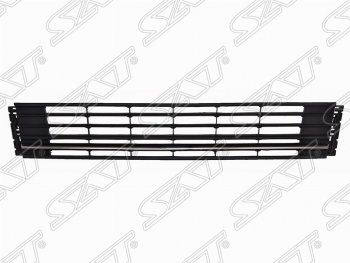 1 359 р. Решетка в передний бампер (с хром молдингом) SAT  Volkswagen Polo  5 (2015-2020) седан рестайлинг  с доставкой в г. Новочеркасск. Увеличить фотографию 1
