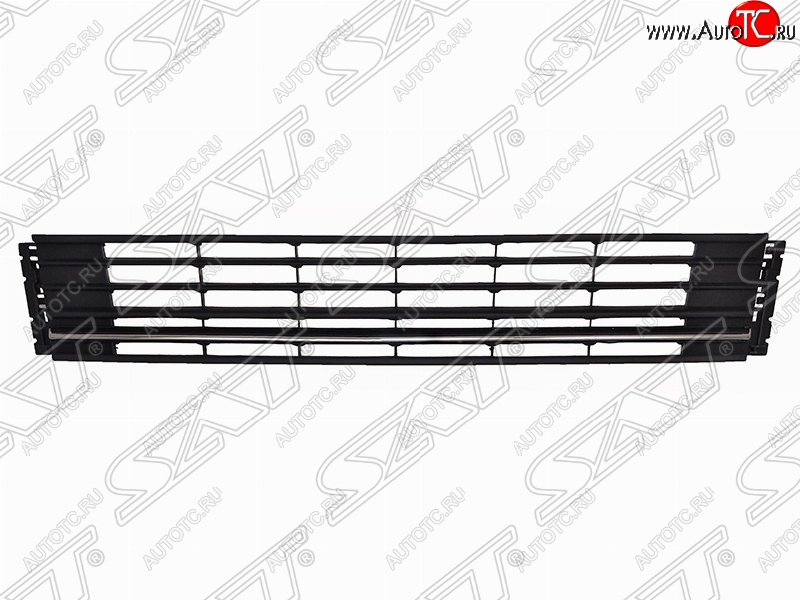 1 359 р. Решетка в передний бампер (с хром молдингом) SAT  Volkswagen Polo  5 (2015-2020) седан рестайлинг  с доставкой в г. Новочеркасск