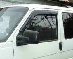 Комплект дефлекторов окон (ветровиков) 2 шт. Russtal Volkswagen Transporter T4 рестайлинг (1996-2003)