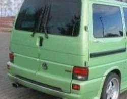 5 399 р. Лип спойлер Распашонка Volkswagen Transporter T4 рестайлинг (1996-2003) (Неокрашенный)  с доставкой в г. Новочеркасск. Увеличить фотографию 2