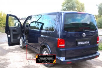 939 р. Накладки на внутренние пороги передних дверей RA  Volkswagen Transporter  T5 (2009-2015) рестайлинг  с доставкой в г. Новочеркасск. Увеличить фотографию 4