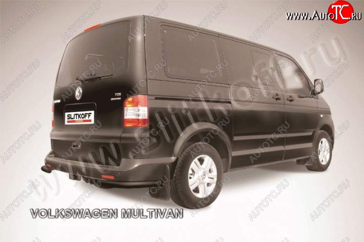 4 999 р. Уголки d57  Volkswagen Transporter  T5 (2003-2009) дорестайлинг (Цвет: серебристый)  с доставкой в г. Новочеркасск