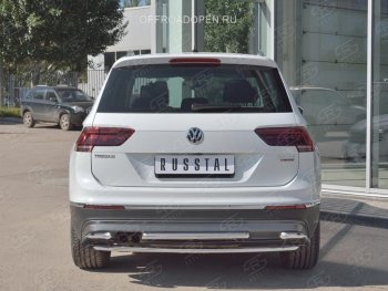 11 999 р. уголки Russtal Volkswagen Tiguan Mk2 дорестайлинг (2016-2020)  с доставкой в г. Новочеркасск. Увеличить фотографию 2