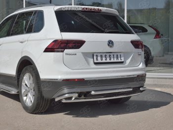 11 999 р. уголки Russtal Volkswagen Tiguan Mk2 дорестайлинг (2016-2020)  с доставкой в г. Новочеркасск. Увеличить фотографию 3