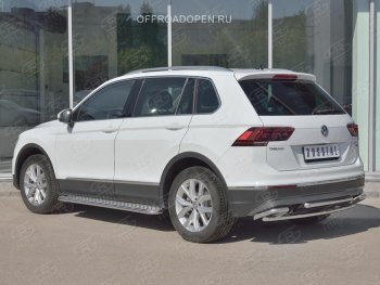 уголки Russtal Volkswagen Tiguan Mk2 дорестайлинг (2016-2020)