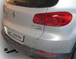 6 999 р. Фаркоп Лидер Плюс 2  Skoda Yeti (2009-2013), Volkswagen Tiguan  NF (2006-2011) (Без электропакета)  с доставкой в г. Новочеркасск. Увеличить фотографию 7