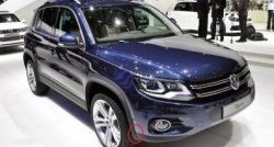 26 999 р. Накладки на колёсные арки CT  Volkswagen Tiguan  NF (2011-2017) рестайлинг (Неокрашенные)  с доставкой в г. Новочеркасск. Увеличить фотографию 1