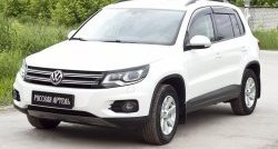 699 р. Реснички на фары RA  Volkswagen Tiguan  NF (2011-2017) рестайлинг (Неокрашенные)  с доставкой в г. Новочеркасск. Увеличить фотографию 3