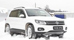 1 199 р. Зимняя заглушка решетки переднего бампера (Track & Field) РА Volkswagen Tiguan NF рестайлинг (2011-2017)  с доставкой в г. Новочеркасск. Увеличить фотографию 4