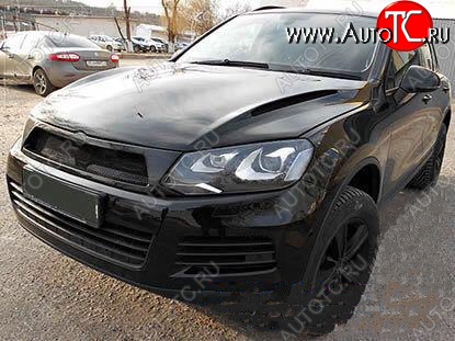 26 249 р. Пластиковый капот HAMANN STYLE Volkswagen Touareg NF дорестайлинг (2010-2014) (Неокрашенный)  с доставкой в г. Новочеркасск