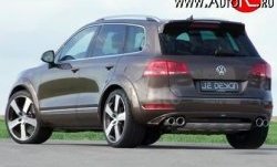 11 399 р. Спойлер Je DESIGN 7P Volkswagen Touareg NF дорестайлинг (2010-2014) (Неокрашенный)  с доставкой в г. Новочеркасск. Увеличить фотографию 2