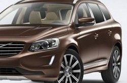 Накладки на стойки дверей СТ Volvo XC60 (2017-2022)