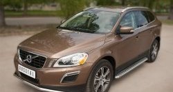 14 449 р. Одинарная защита переднего бампера диаметром 42 мм Russtal Volvo XC60  дорестайлинг (2008-2013)  с доставкой в г. Новочеркасск. Увеличить фотографию 4