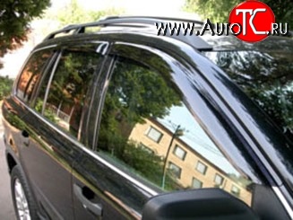 2 989 р. Дефлекторы окон (ветровики) Novline 4 шт Volvo XC90 C дорестайлинг (2002-2006)  с доставкой в г. Новочеркасск