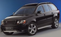 3 449 р. Реснички на фары INDIVIDUAL Volvo XC90 C 1-ый рестайлинг (2006-2009) (Неокрашенные)  с доставкой в г. Новочеркасск. Увеличить фотографию 2