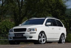 3 449 р. Реснички на фары INDIVIDUAL Volvo XC90 C 1-ый рестайлинг (2006-2009) (Неокрашенные)  с доставкой в г. Новочеркасск. Увеличить фотографию 4