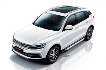 14 999 р. Пороги алюминиевые Slitkoff  Zotye Coupa  B11F (2019-2021) (Optima Silver)  с доставкой в г. Новочеркасск. Увеличить фотографию 3